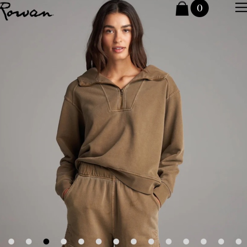 Rowan Quarter Zip Pullover Hoodie